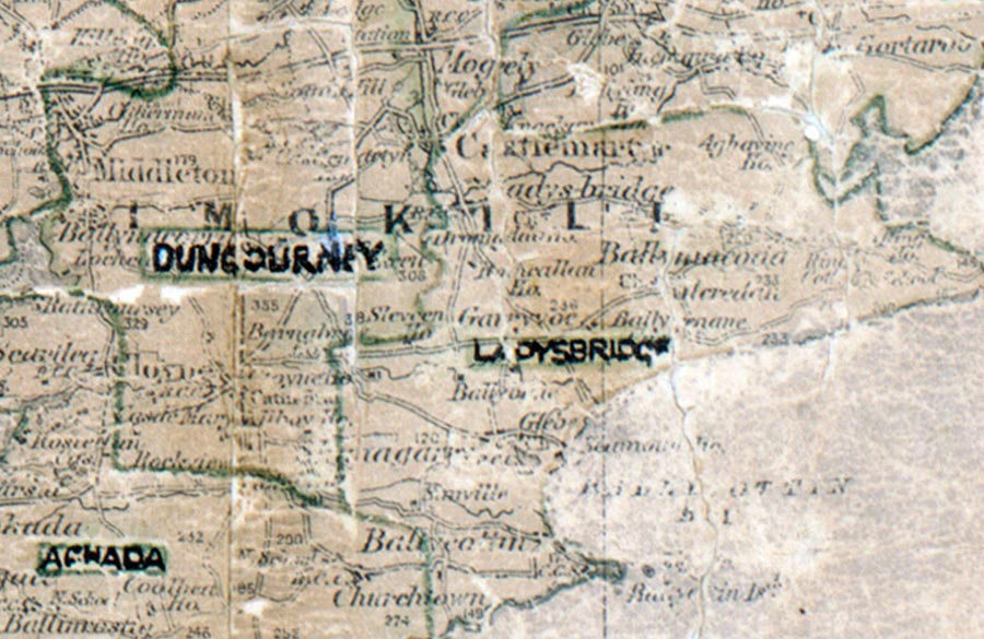 east cork map